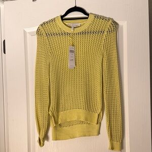 BCBGeneration Lemon Yellow Knit Sweater